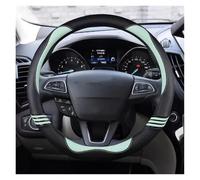 Copri Volante Per Focus 3 2015-2018 Per Kuga 2016-2019 Per Escape Per C-MAX Per Ecosport 2018-2019 Coprivolante In Similpelle Per Auto Copertura Volante(VERDE)