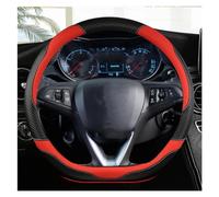 Copri Volante Per Opel Per Astra 2015-2021 Per Corsa Per Combo Per Mokka 2018-2021 Per Grandland X Per Insignia CT 2017-2022 Copertura Del Volante Auto D Coprivolante Auto(RED)