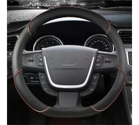 Copri Volante per Peugeot 508 2011-2018 per 508 SW 2011-2018 Coprivolante Auto in Microfibra E Pelle A Forma D Accessori Auto Coprivolante per Auto(COFFFEE)
