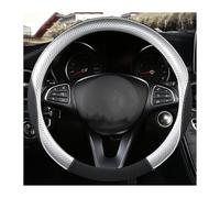 Copri Volante Per Scenic Per Clio Per Laguna 2 3 4 5 Per Kangoo Per Fluence Per Megane Per Trafic Per Talisman Per Twingo Per Kaptur Coprivolante Pelle PU Per Auto(White1,O shape)