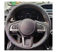 Copri Volante Per Subaru Per Legacy XV 2015-2017 Per Outback 2014-2017 Per Forester 2015 Coprivolante Auto Personalizzato Antiscivolo In Pelle Microfibra(Orange Thread)