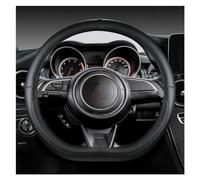 Copri Volante Per Suzuki Per Swift 2017 2018 2019 2020 2021 2022 Sport Accessori Auto In Pelle Microfibra D Forma 38 Centimetri Copertura Volante Dell'automobile Coprivolante Auto(BLACK)
