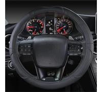 Copri Volante per Toyota per Hilux Pickup 1968-2023 Coprivolante in Pelle Auto Accessori Auto Sportive Coprivolante per Auto(B- Black)