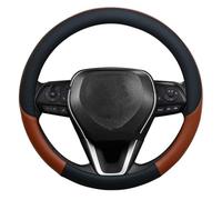 Copri Volante Per Toyota Rav4 Per Wildlander RAV4 LE AWD Coprivolante Auto In Pelle Antiscivolo Accessori Custodia Volante Auto(Marrone)