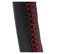Copri Volante Protezione Del Cuscinetto Di Tipo Rotondo | Per BMW E46 E39 330i 540i 525i 530i 330Ci M3 2001 2002 2003 Accessori Auto Antiscivolo(Rosso)
