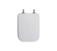 Kiamami Valentina - Sedile Copri WC per Ceramica Conca | Compatibile con Ideal Standard | Design Classico | Finitura Bianco Europeo, Bianco, Legno