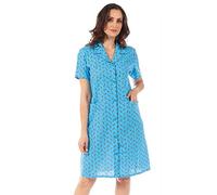 COPRIABITO Donna Pratico E Comodo in 100% Cotone SANFORIZZATO - Abbottonato con Colletto - LA Foto RIPROPONE Solo Il Modello - VISONARE Colori Disponibili - Indicare via mail taglia e colore scelti