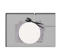 Copriasciugatrice per La Parte Superiore,con Foro di Raccolta Pelucchi Copriasciugatrice - 46x66 cm Silicone Antiscivolo Topper per Lavatrice,per Piano di Lavoro Cucina