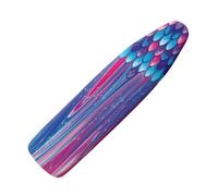 Copriasse da Stiro 130X45 Blu Profondo Viola Pratico Imbottito Sistema A Cordino Lavabile Resistente Al Calore Per Una Facile Stiratura - Panno Protettivo