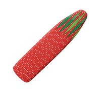 Copriasse da Stiro 140X45 Verde Profondo Rosso Elastico Universale Per Tutte Le Assi Da Stiro, Resistente Al Calore - Cordoncino Di Fissaggio E Stretch-System - Facile Da Cambiare