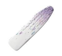 Copriasse da Stiro 150 X 50 Farfalla Viola Pratico Imbottito Sistema A Cordino Lavabile Resistente Al Calore Per Una Facile Stiratura - Panno Protettivo