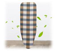 Copriasse da Stiro,90x30cm 100x34cm 120x38cm Foderina da Stiro Cotone Copri ASSE da Stiro Casa Fodera da Stiro Imbottita per Ferri da Stiro A Vapore(Blu,120x38cm)