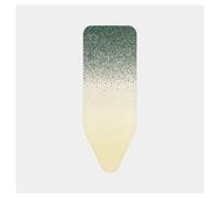Brabantia Copri Asse da Stiro Superiore C con Strato in spugna da 2 mm. e Cotone 100% Fairtrade, Design Pratico per Stirare Senza Fatica, 124x45 cm, New Dawn