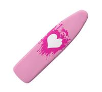 Copriasse Da Stiro Cuore Bianco Copriasse Da Stiro Universale, Con Riflettore Termico, Imbottitura Spessa In Foam E Con Elastico,Resistente Al Calore Fino A 210℃