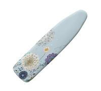 Copriasse da Stiro Grande 111x 36 Blu Viola Pratico Imbottito Sistema a Cordino Lavabile Resistente al Calore per una Facile Stiratura - Panno Protettivo