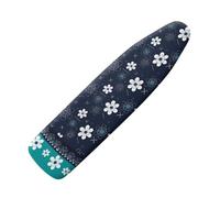 Copriasse da Stiro Grande Fiori Blu Profondo Telo Copri Ferro da Stiro Decorazione Traspirabile Lavabile in Macchina Copriasse Antimacchie Isolamento Termico XL