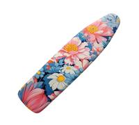 Copriasse da Stiro Grande Fiori Gialli Rosa Telo Copri Ferro da Stiro Decorazione Traspirabile Lavabile in Macchina Copriasse Antimacchie Isolamento Termico 2XL
