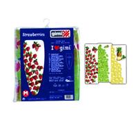 COPRIASSE DA STIRO IN COTONE LOVE GIMI IN DUE MISURE DECORI MISTI BUCATO CASA