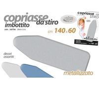 COPRIASSE DA STIRO METAL IMBOTTITO TELO COPRI ASSE UNIVERSALE ADERENTE 14060 cm