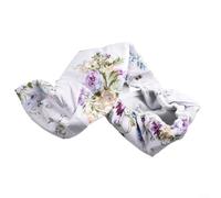 Copriasse da stiro resistente al calore, per assi grandi da 147 x 48 cm, design con coulisse per un facile utilizzo (fiore di rosa)