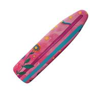 Copriasse da Stiro Stella Gialla Rosa Fodera Copri Ferro da Stiro Riflettente al Calore per Stiratura Rapida Mollettone Copertura Copri Asse da Stiro Universale Montaggio Facile 90x30cm