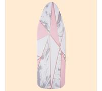 Copriasse da Stiro Universale con Cordino Elastico, Copri Asse da Stiro, Misura Standard, Stiratura Senza Sforzo, Facile da Indossare(Pink)