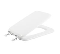 METAFORM Sedile WC Copriwater Copriasse Bianco MOD. Conca Fit