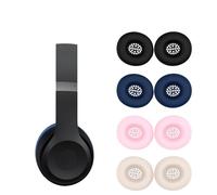 Copriauricolari in silicone per Beats Solo 4, protezione per cuffie Beats Solo 4, antigraffio, lavabile, custodia protettiva antipolvere per Beats Solo 4 (blu)