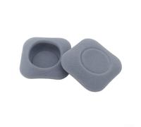 Copriauricolari quadrati in schiuma ispessita per Logitech H150 H130 H250 - Cuscinetti di ricambio in spugna traspirante nero 4,8 cm (grigio)