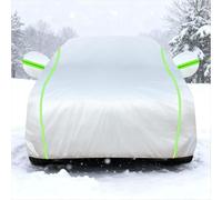 Copriauto 4 stagioni impermeabile e traspirante per Saturn Ion (2003-2007) Copertura Auto Argento B con cerniera lato Argento B conducente Copriauto da esterno Resistente a Sole, Neve, Pioggia, UV, Ca