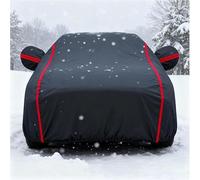 Copriauto 4 stagioni impermeabile e traspirante per Saturn Ion (2003-2007) Copertura Auto Nero B con cerniera lato Nero B conducente Copriauto da esterno Resistente a Sole, Neve, Pioggia, UV, Calore e
