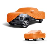 Copriauto 4 stagioni per Toyota Tundra cotone arancione cerniera sinistra