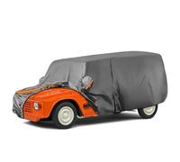 Copriauto Adatto per Trabant/Trabi 601/600/P601 1964-1990, Argento Garage | Impermeabile Completa Copertura con Porta con Cerniera per Protezione da Neve, Pioggia e Tutte Condizioni Atmosferiche