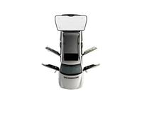 Copriauto Completi Alette Parasole Tendine Parasole Tappetini Di Protezione Per Finestrini Accessori Per Per Caddy 2K Per Maxi 2019 2018-2003 Tendina Parasole(Rear Windshield)