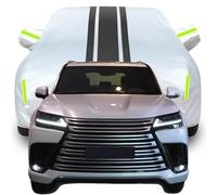 Copriauto Completo for Lexus LX 500d 2024 2025 2026, Impermeabili for Esterni Antivento Anti-UV Protezione Completa for Tutte Le Condizioni atmosferiche,C