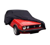 Copriauto da esterno adatto per Volkswagen Golf 1 Cabrio Copertura Nero 100%