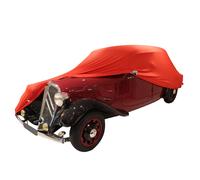 Copriauto da interno adatto per Citroen Traction Avant Copertura Rosso GARAGE