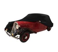 Copriauto da interno adatto per Citroen Traction Avant Familiale Copertura Nero
