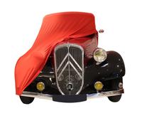 Copriauto da interno adatto per Citroen Traction Avant Familiale Copertura Rosso