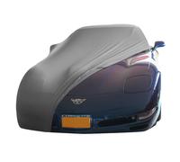 Copriauto da interno adatto per Corvette C5 Copertura Grigio GARAGE COVER AUTO