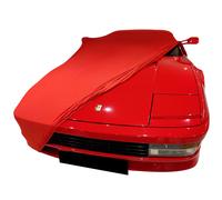 Copriauto da interno adatto per Ferrari F512 M Copertura Rosso GARAGE COVER AUTO