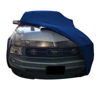 Copriauto da interno adatto per Ford Mustang 5 cabrio Copertura Le Mans Blu