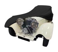 Copriauto da interno adatto per Jaguar SS100 Copertura Nero GARAGE COVER AUTO