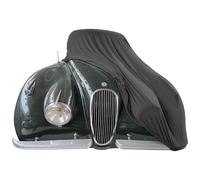 Copriauto da interno adatto per Jaguar XK120 Copertura Nero GARAGE COVER AUTO