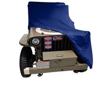 Copriauto da interno adatto per Jeep Willy's Copertura Le Mans Blu GARAGE COVER