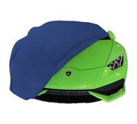 Copriauto da interno adatto per Lamborghini Huracan Copertura Le Mans Blu GARAGE