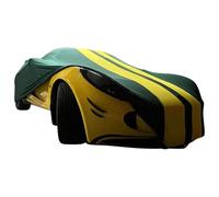 Copriauto da interno adatto per Lotus Exige S1 & S2 Copertura Green with yellow