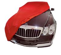 Copriauto da interno adatto per Maybach 57 (W240) Copertura Rosso GARAGE COVER