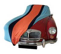 Copriauto da interno adatto per MG MGA GT Copertura Gulf Design GARAGE COVER