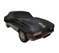 Copriauto da interno adatto per Peugeot 504 Cabriolet Copertura Nero GARAGE